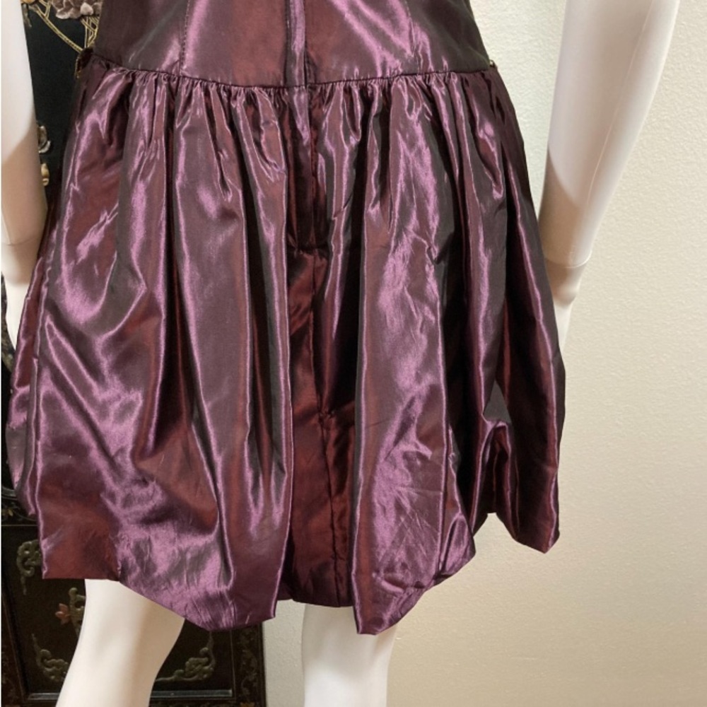 Vintage 1990’s Purple and Gold Mini, Sequin Party Dress, Jessica McClintock - Picture 7 of 9